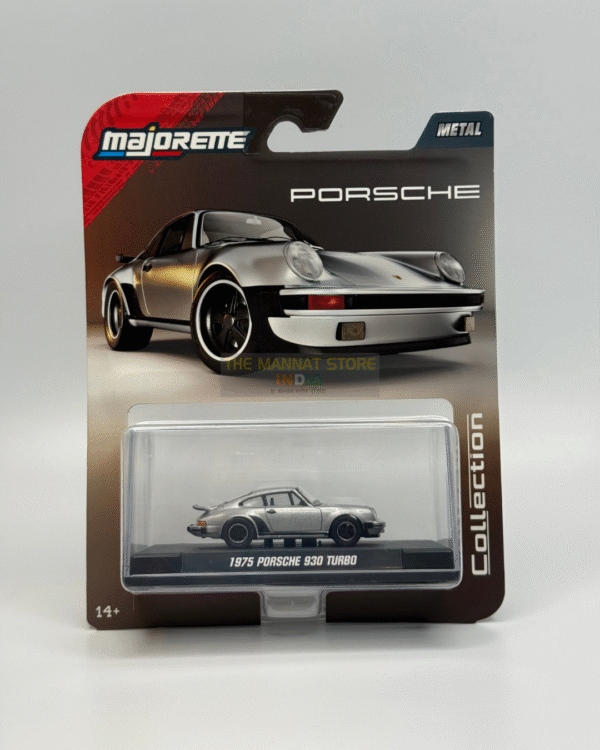 Majorette Auto Collection – 1975 Porsche 930 Turbo (1:64 Scale, Wave 1)