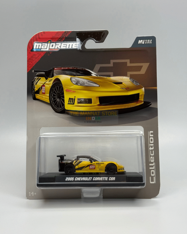 Majorette Auto Collection – 2005 Chevrolet Corvette C6.R (1:64 Scale, Wave 1)