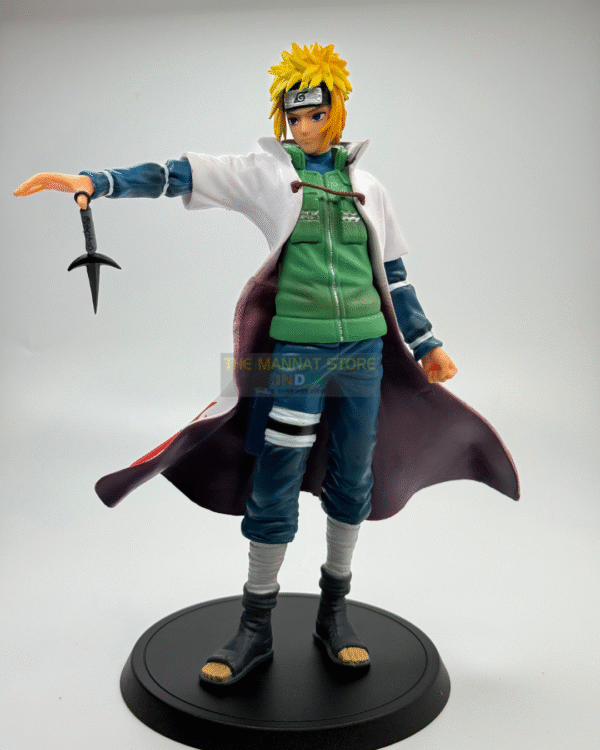 Minato Namikaze Anime Figure – The Fourth Hokage with Kunai - Image 2