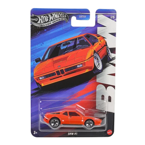 Hot Wheels 2025 BMW Silver Celebration Series – Set of 5 Cars (1:64 Scale) - Image 2