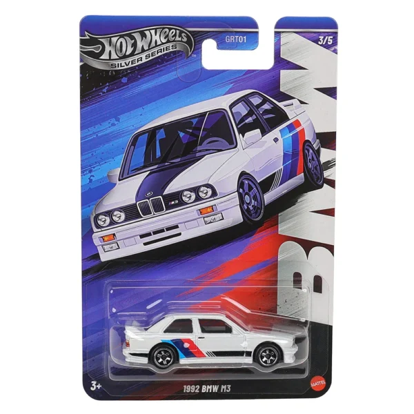 Hot Wheels 2025 BMW Silver Celebration Series – Set of 5 Cars (1:64 Scale) - Image 4