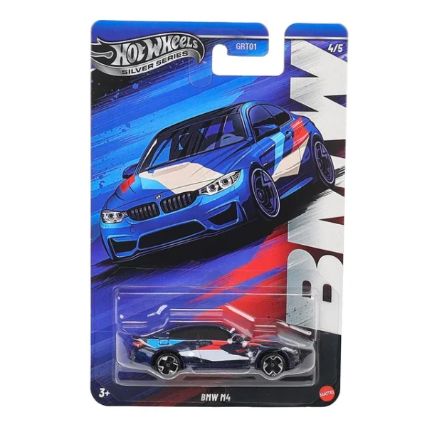 Hot Wheels 2025 BMW Silver Celebration Series – Set of 5 Cars (1:64 Scale) - Image 5