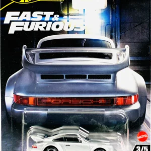 Hot Wheels Premium Fast & Furious Porsche 911 Carrera RS 3.8 – Silver (2025 Card) – 1:64