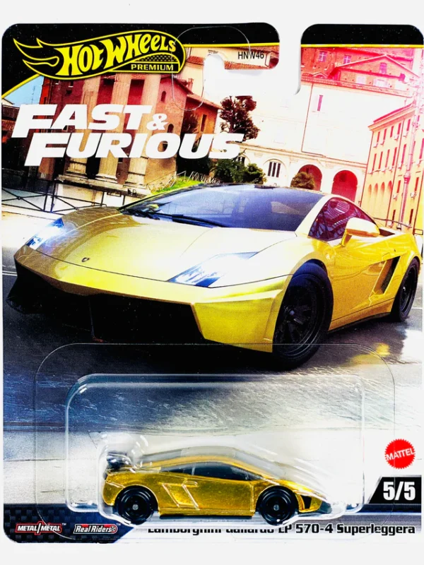 Hot Wheels 2025 Fast & Furious – Lamborghini Gallardo LP 570-4 Superleggera – 1:64