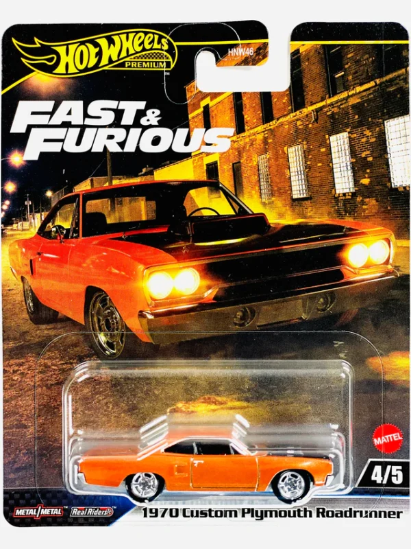 Hot Wheels 2025 Fast & Furious Case L – 1970 Custom Plymouth Roadrunner (Imported) – 1:64