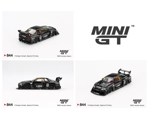 MINI GT 1:64 – Nissan Skyline (ER34) LBWK Super Silhouette – 844 Blister - Image 2