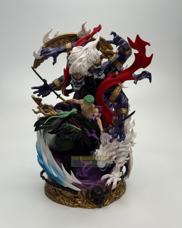 One Piece – Roronoa Zoro Asura Mode Anime Figure – Collectible Statue - Image 2