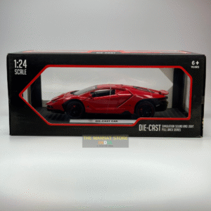 1:24 Scale Lamborghini Aventador Die-Cast Model Car – Red