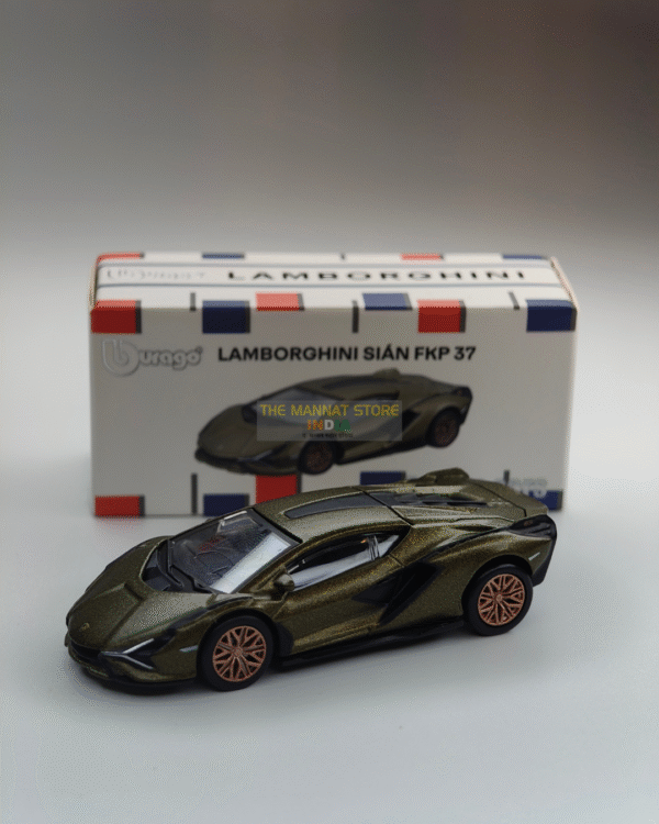 Bburago - 1:64 Diecast Model Car - Lamborghini Sián FKP 37