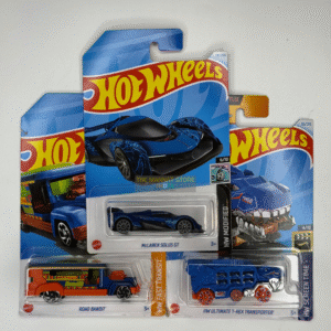 Hot Wheels 2024 C Case – Set of 3 (McLaren Solus GT, Road Bandit, HW Ultimate Rex Transporter)