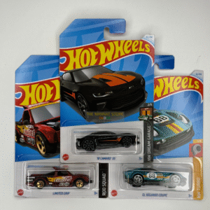 Hot Wheels 2024 C Case – Set of 3 (’18 Camaro SS, Limited Grip, El Segundo Coupe)