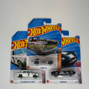Hot Wheels 2024 Indian Q Case – Set of 3 (Triumph TR6, Alfa Romeo Giulia TI Super, R Roadster)