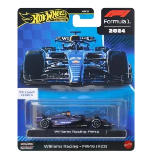 Hot Wheels Imported Premium Formula F1 2024 Diecast Model Car – Williams Racing FW46 (#23) | 1:64 Scale
