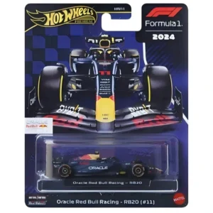 Hot Wheels Imported Premium Formula F1 2024 Diecast Model Car – Oracle Red Bull Racing RB20 (#11) Sergio Perez | 1:64 Scale