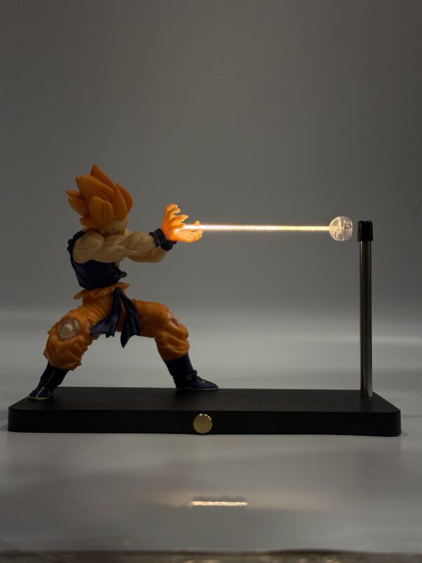 Goku Kamehameha Magnetic Night Light – Dragon Ball Z LED Action Figure - Image 3