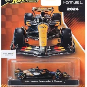 Hot Wheels Scale 1:64 Imported Premium Formula F1 2024 Diecast Model Cars McLaren Formula 1 Team (#81)
