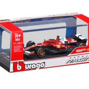 Bburago F1 Ferrari SF-25 (2025) – Charles Leclerc Australia GP – 1:64 Scale Diecast Model Car