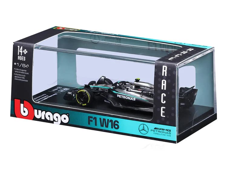 Bburago F1 Mercedes AMG W16 (2025) – Kimi Antonelli Australia GP – 1:64 Scale Diecast Model Car - Image 3