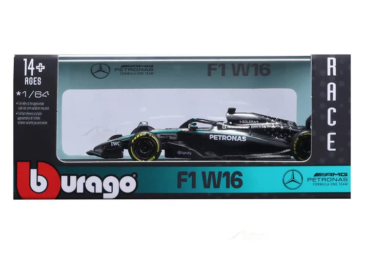 Bburago F1 Mercedes AMG W16 (2025) – Kimi Antonelli Australia GP – 1:64 Scale Diecast Model Car