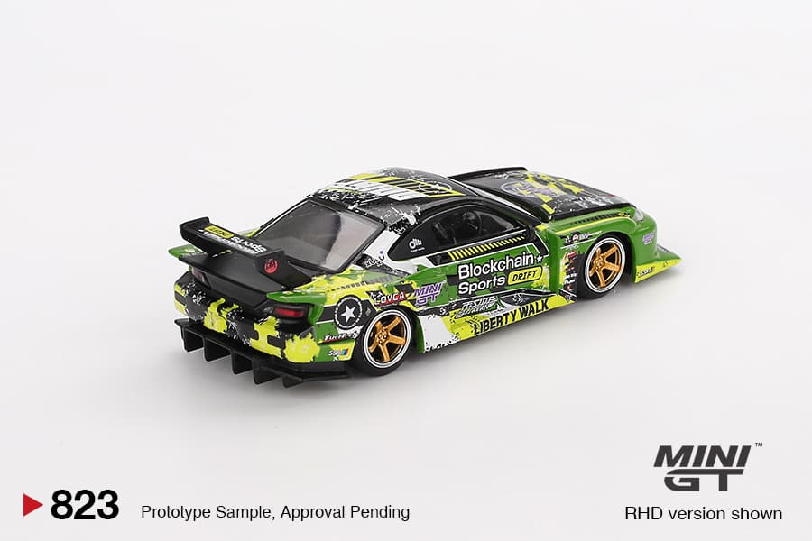 Mini GT #823 – Nissan LB-Super Silhouette S15 Silvia #555 V2 (2024 Formula Drift Japan) - Image 2