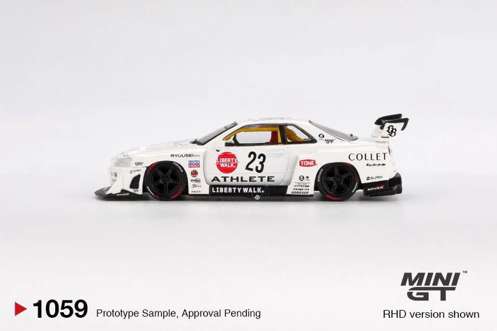 Mini GT – Nissan LB-ER34 Super Silhouette (Athlete/Collet) | 1:64 Scale Diecast Model Car - Image 3