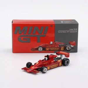 Mini GT 808 – Lotus 78 #6 Gunnar Nilsson 1977 Japanese GP (1:64 Scale Diecast Model Car)