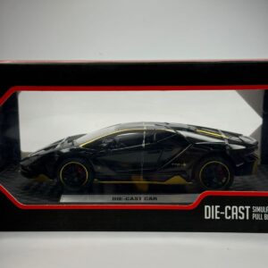 1:24 Scale Diecast Model Car – Pullback with Openable Doors