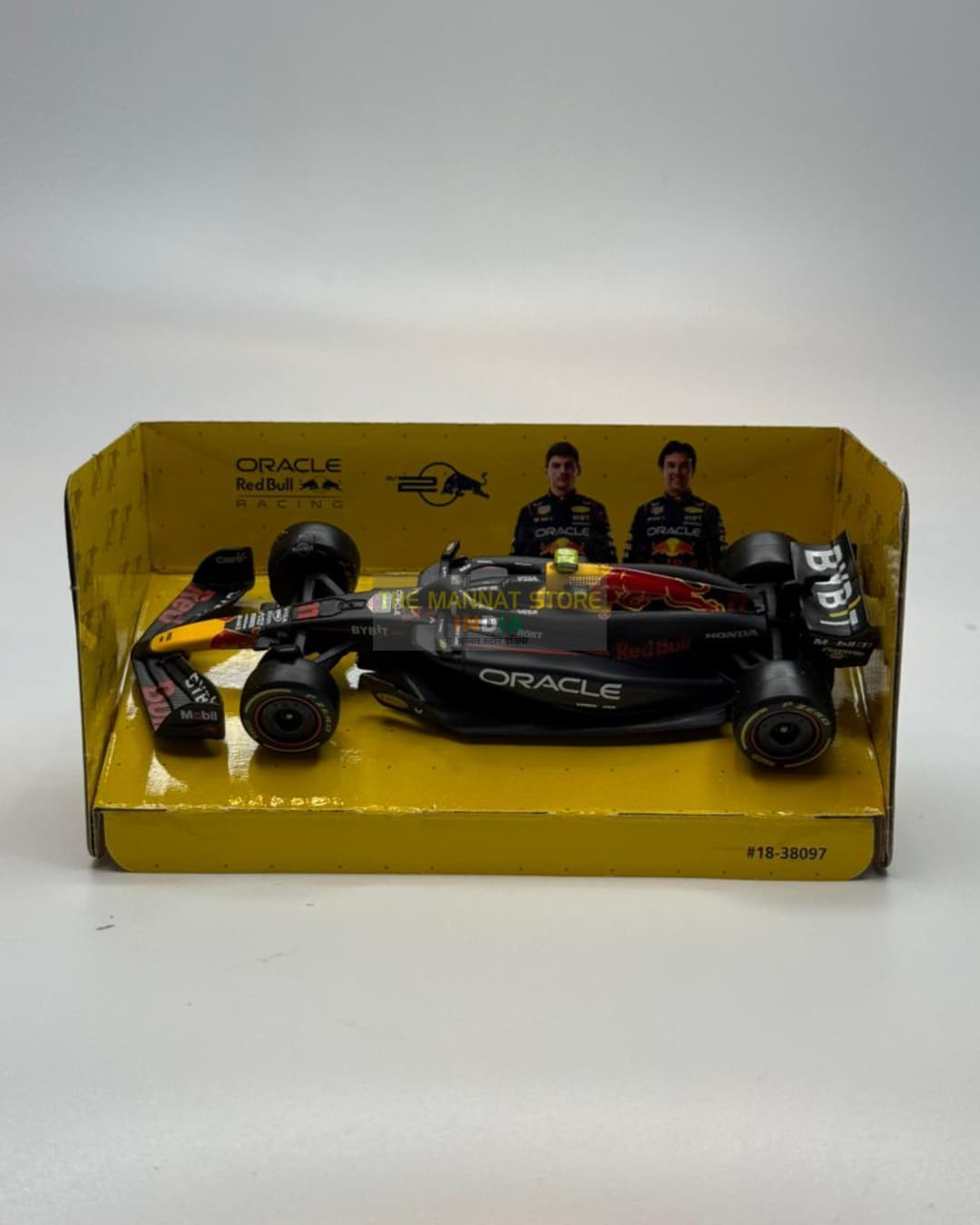 Bburago 1:43 Oracle Red Bull Racing RB20 – Sergio Pérez #11 (2024 Season) Diecast Model Car - Image 2