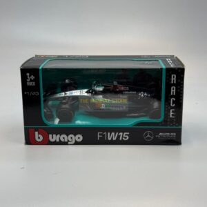 Bburago 1:43 Mercedes AMG Petronas F1 W15 – George Russell #63 (2024 Season) Diecast Model Car
