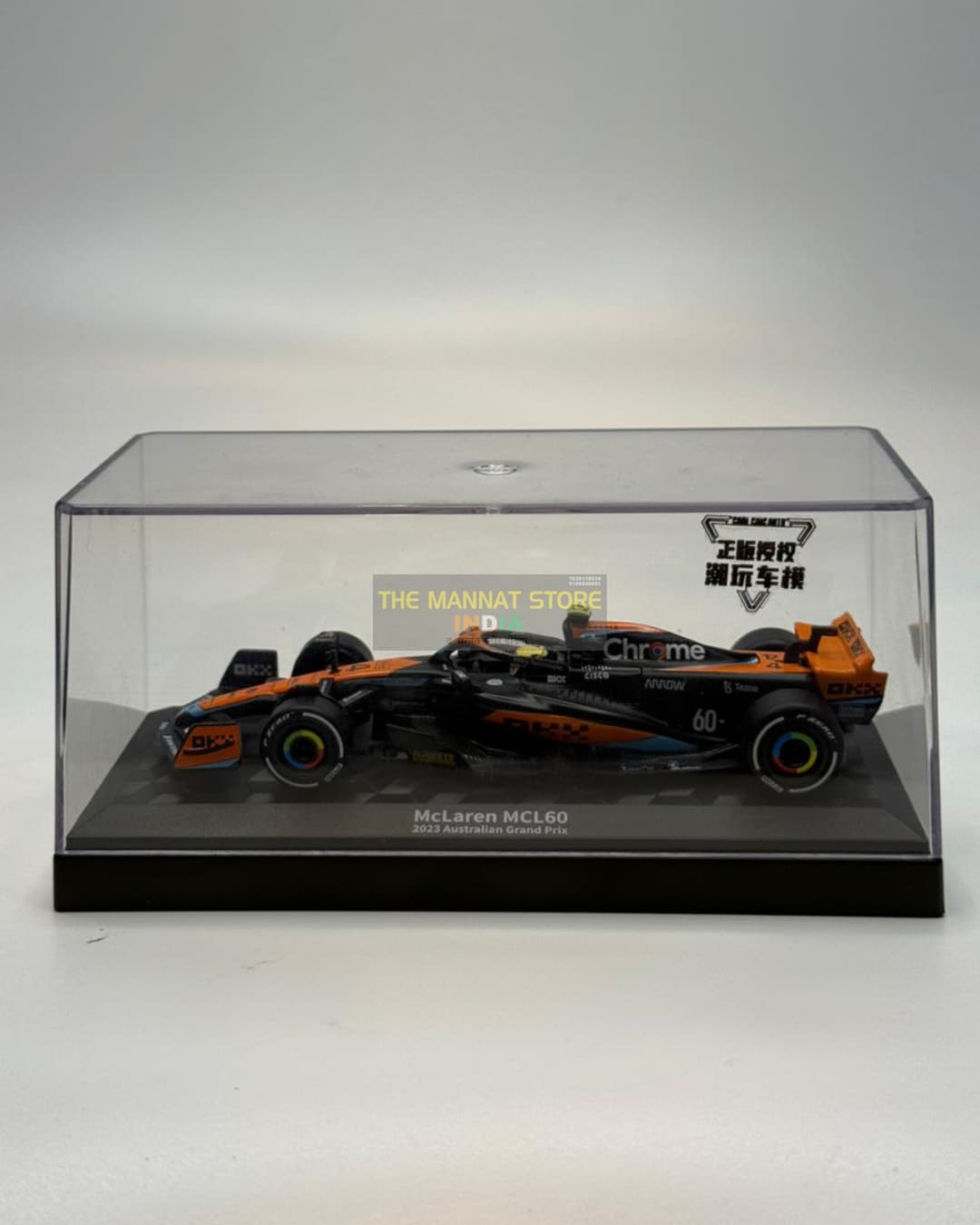 CCA 1:43 McLaren MCL38 – Lando Norris #4 (2024 Season) with Acrylic Display Case - Image 2