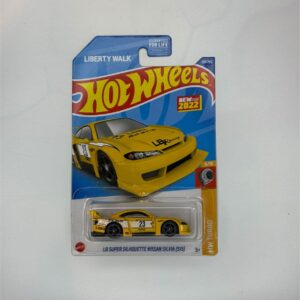 Hot Wheels LB Super Silhouette Nissan Silvia – Yellow | Premium Mainline (1:64 Scale)