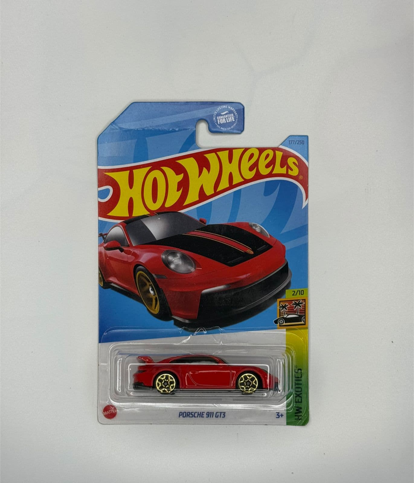 Hot Wheels HW Exotics Porsche 911 GT3 – Red | 1:64 Scale (Imported Mainline)