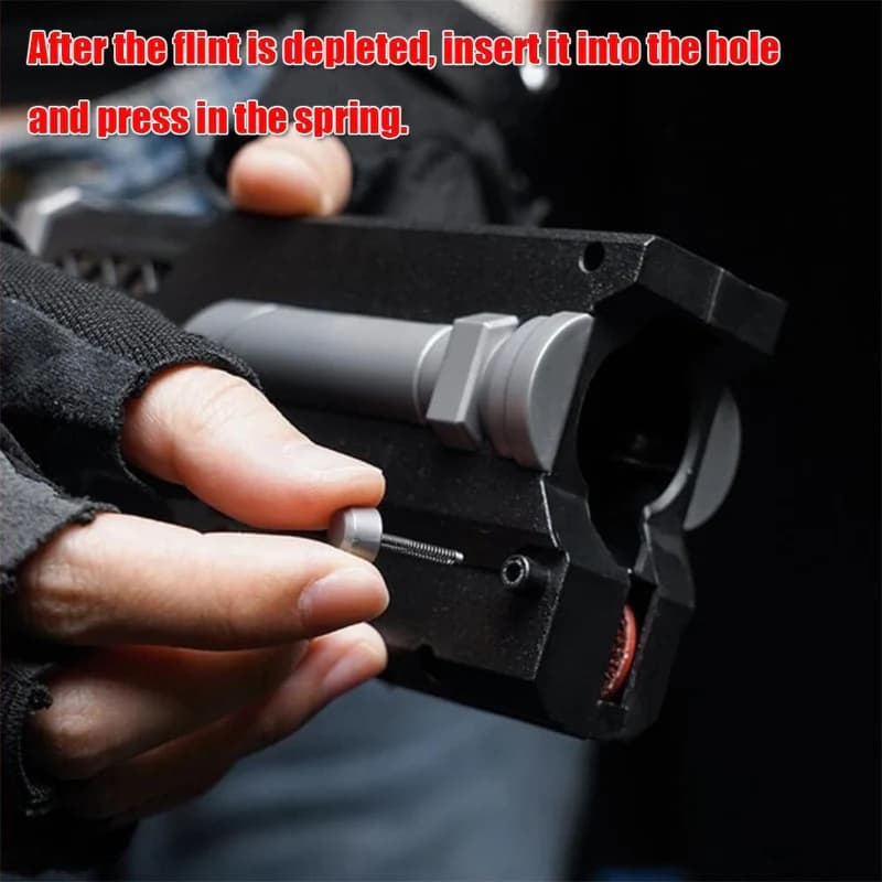 Flowing Colorful LED Lightsaber Katana Sword – Grey & Black | Spark & Smoke Effect (USB Rechargeable) - Image 3