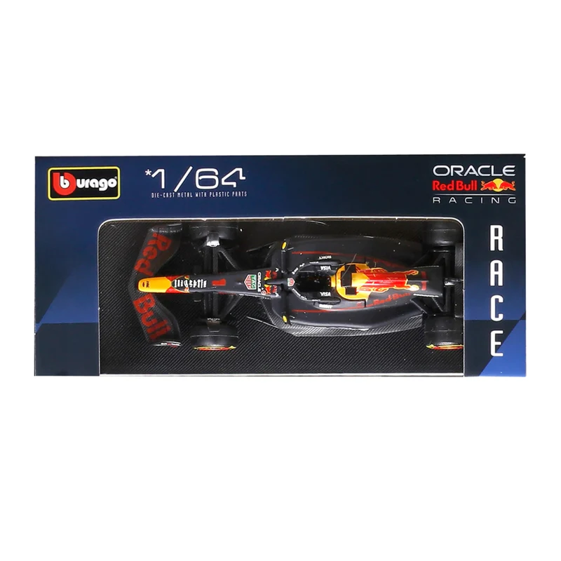 Official Bburago 2025 Red Bull RB21 No.1 Max Verstappen – Bahrain GP (1:64 Scale Diecast Model) - Image 2