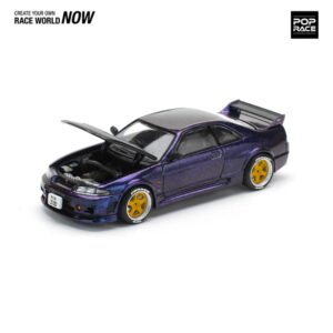 PopRace SKYLINE GT-R R33 NISMO MIDNIGHT PURPLE
