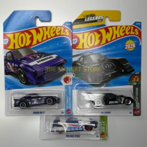 Hot Wheels Imported Set – MAZDA RX-7,LA LIEBRE ,VOLTAGE SPIKE