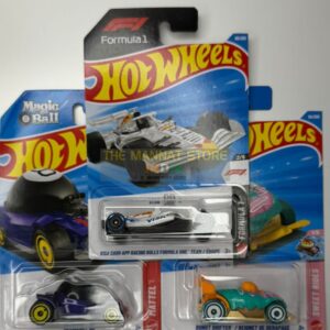 Hot Wheels Imported Set – VISA CASH APP RACING BULLS F1 ,DECIDELY GO,DONUT DRIFTER