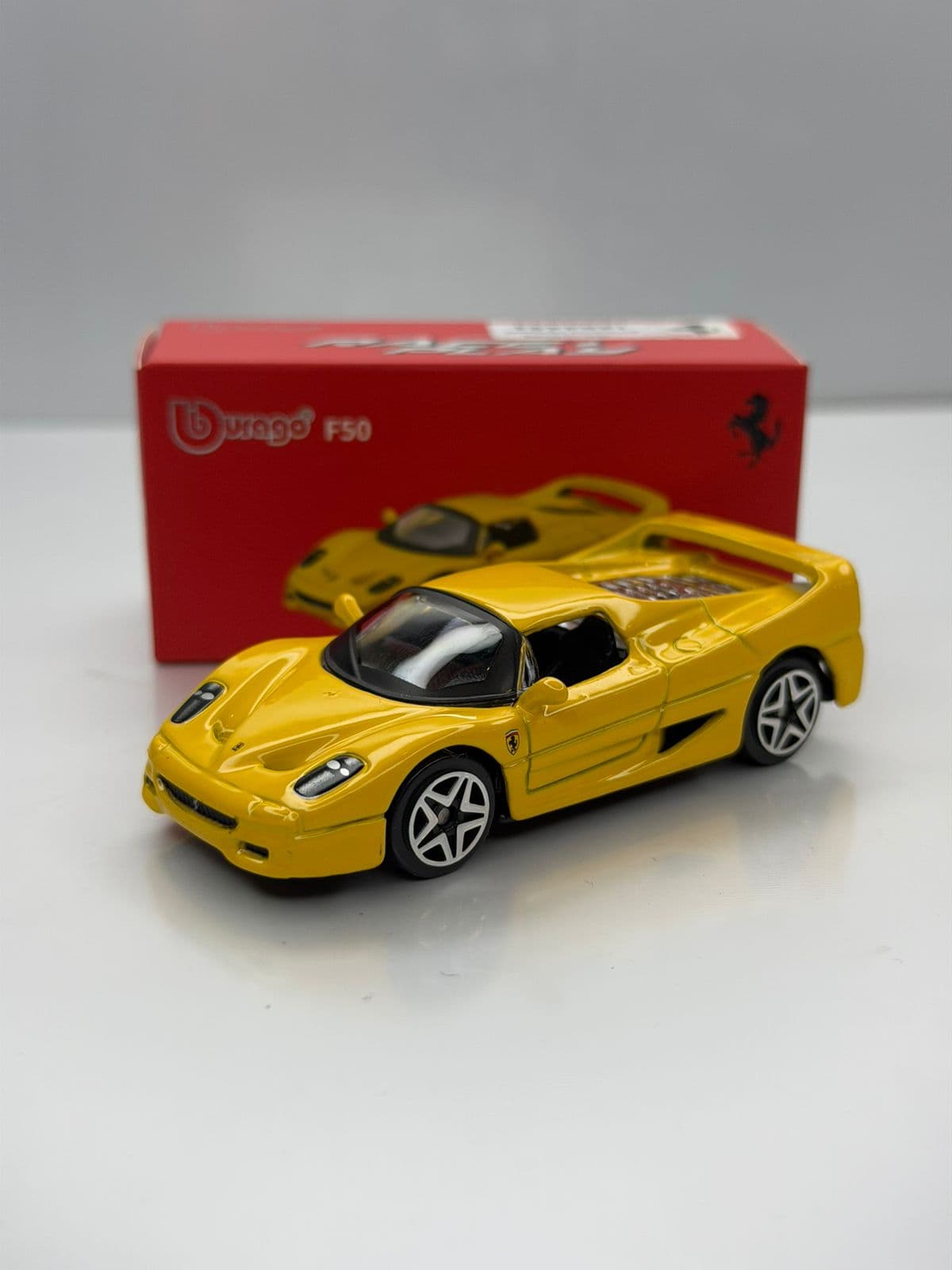 Official Bburago F50 - 1 : 64 Diecast Scale Model