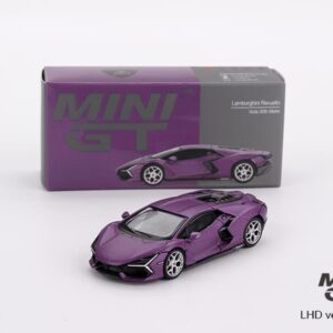 Mini GT #1121: Lamborghini Revuelto Viola 30th Matte