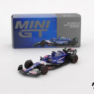 Mini GT #1006: RB VCARB 01 #3 Daniel Ricciardo 2024 F1 2024 Bahrain GP 1:64 Scale