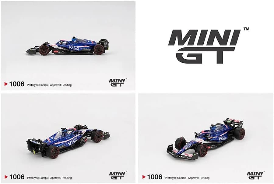 Mini GT #1006: RB VCARB 01 #3 Daniel Ricciardo 2024 F1 2024 Bahrain GP 1:64 Scale - Image 3