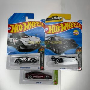 Hot Wheels Imported SET OF 3 MAZDA MX 5 , LA LIEBRE , LUCID AIR