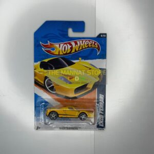 Hot Wheels 2011 Nightburnerz 6/10 Enzo Ferrari Yellow 1:64 Scale