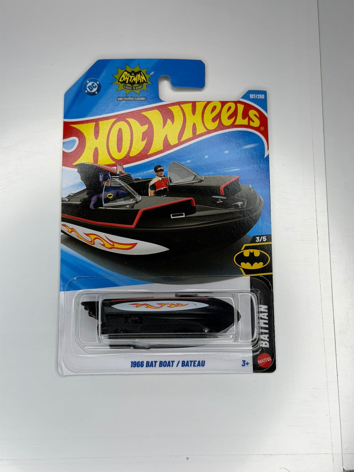 Hot Wheels E CASE 1966 BAT BOAT /BATEAU