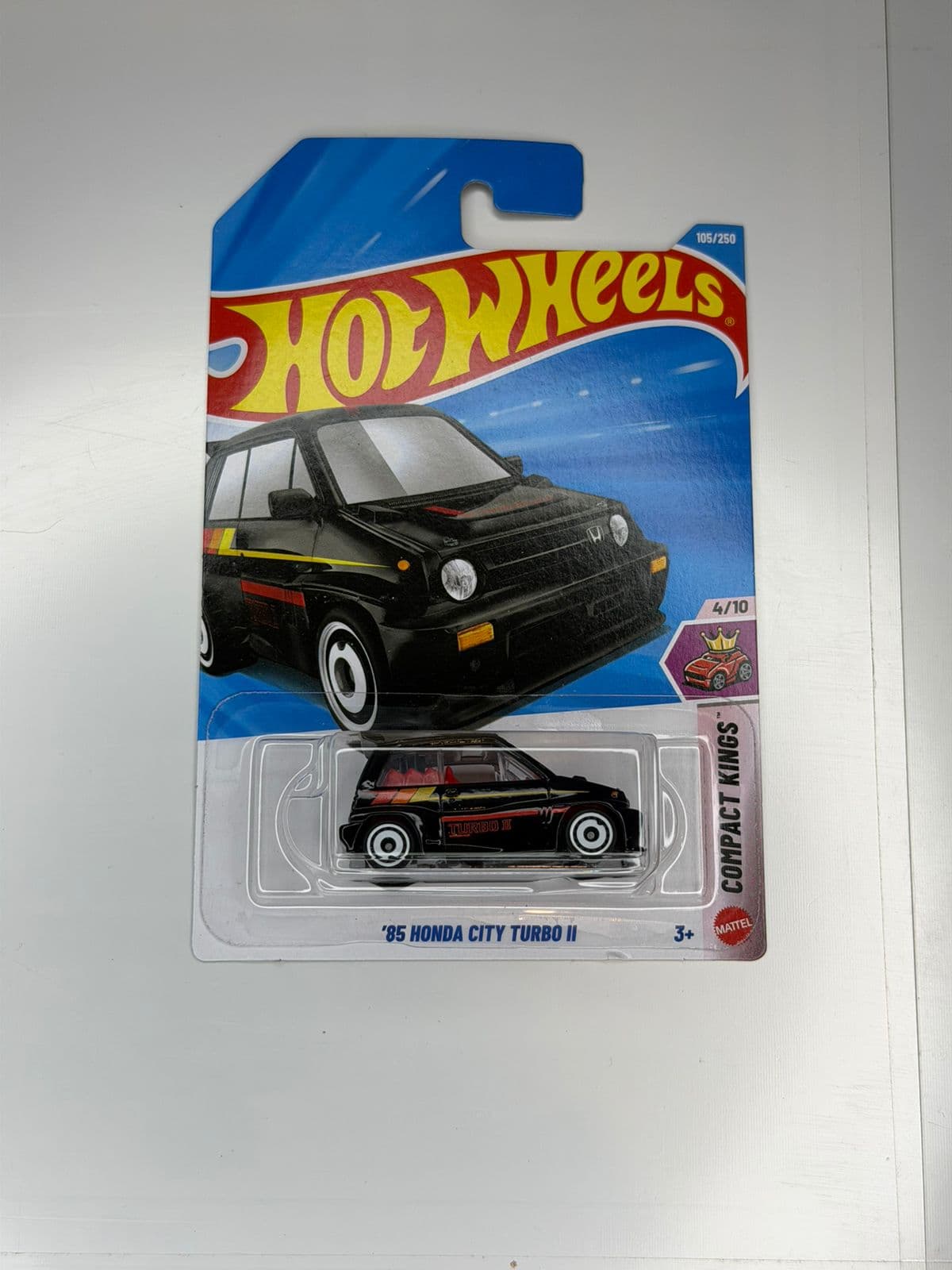 Hot Wheels E CASE 85 HONDA CITY TURBOO II