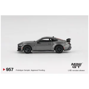 Mini GT #957: Ford Mustang Dark Horse 2024 Carbonized Gray