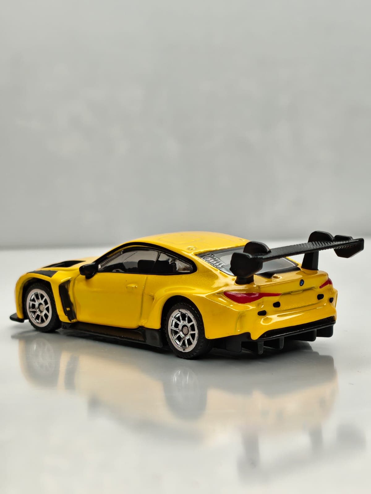 CCA BMW M4 GT3 1:64 SCALE NO: S04-01 (YELLOW) - Image 3
