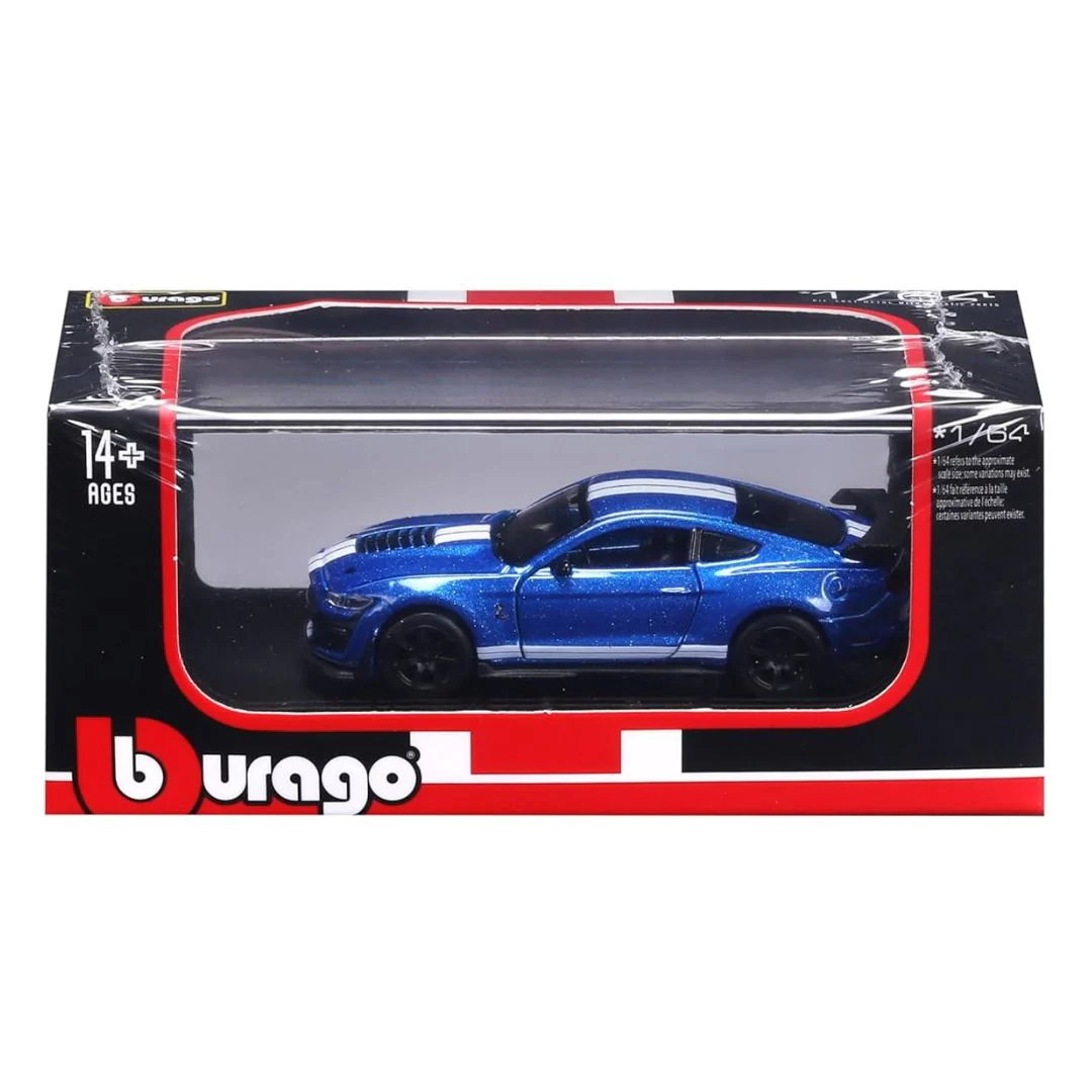 Bburago: 2020 Mustang Shelby GT500 - Blue - Image 2