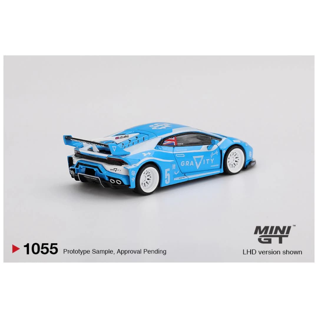 Mini GT Blister #1055: LB★WORKS Lamborghini Huracán GT GRAVITY - Image 3