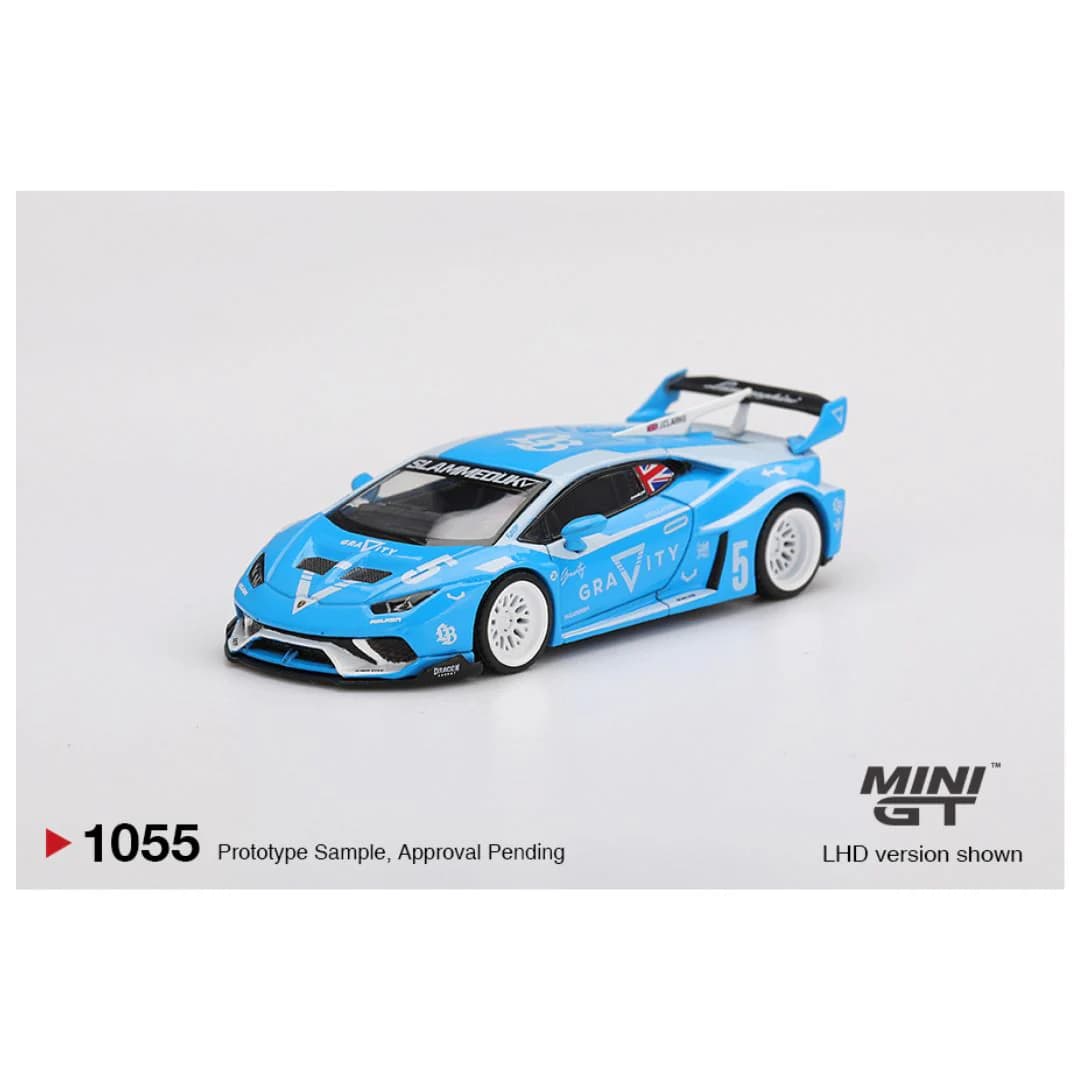Mini GT Blister #1055: LB★WORKS Lamborghini Huracán GT GRAVITY - Image 2